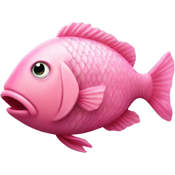 pink fish emoji