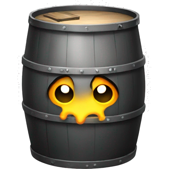 Toxic barrel  emoji