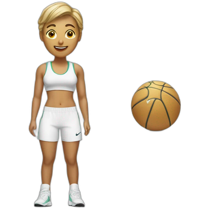 Mamie avec des nike emoji