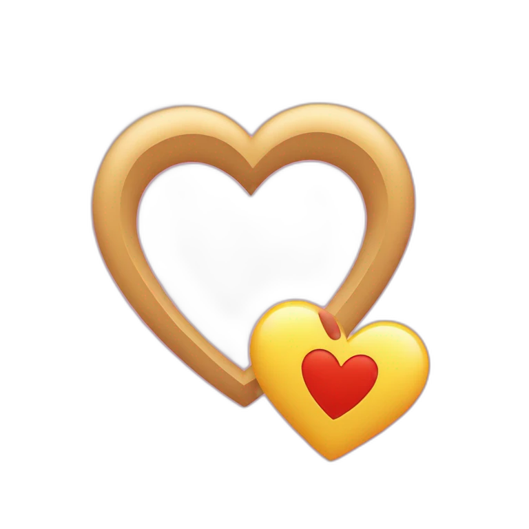 Cuore dentro cuore emoji