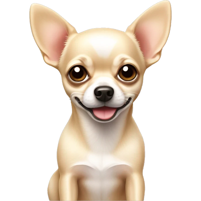 Vanilla chihuahua  emoji