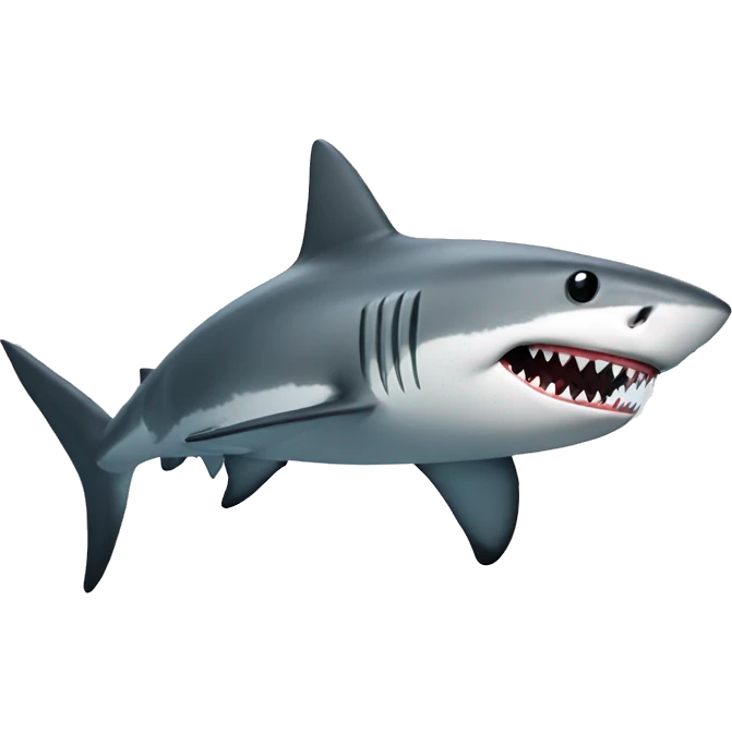 Shark thats also a loan shark emoji
