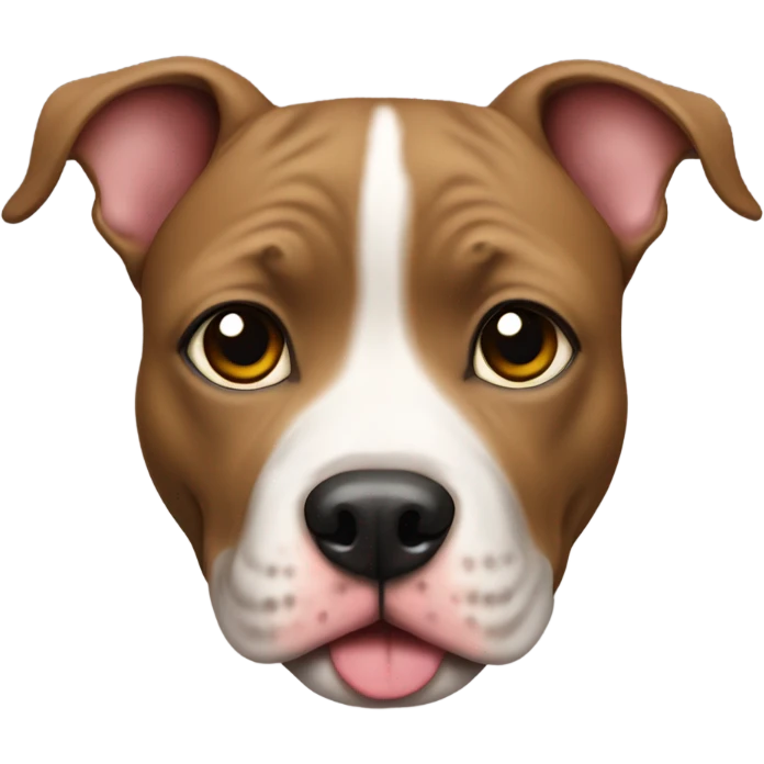 Cute Pittbull emoji