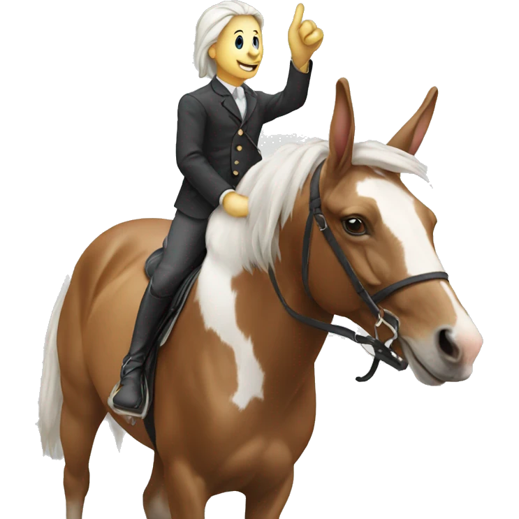 rabbit on horse emoji