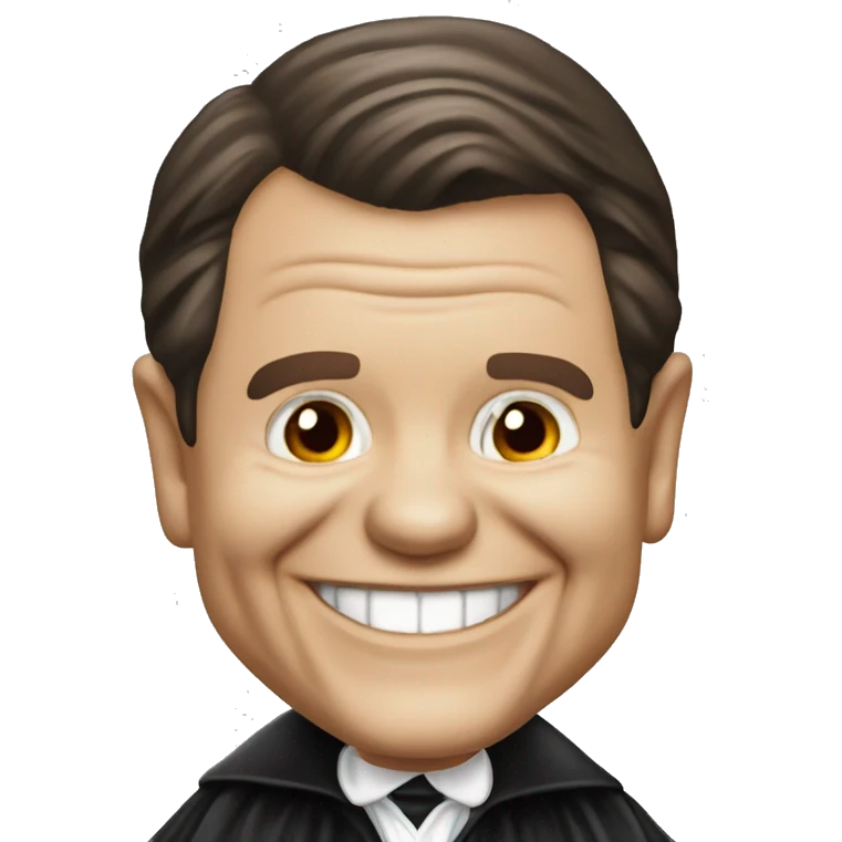 Vampire Kenneth Copeland smiling  emoji
