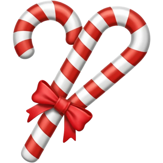 Candy cane emoji