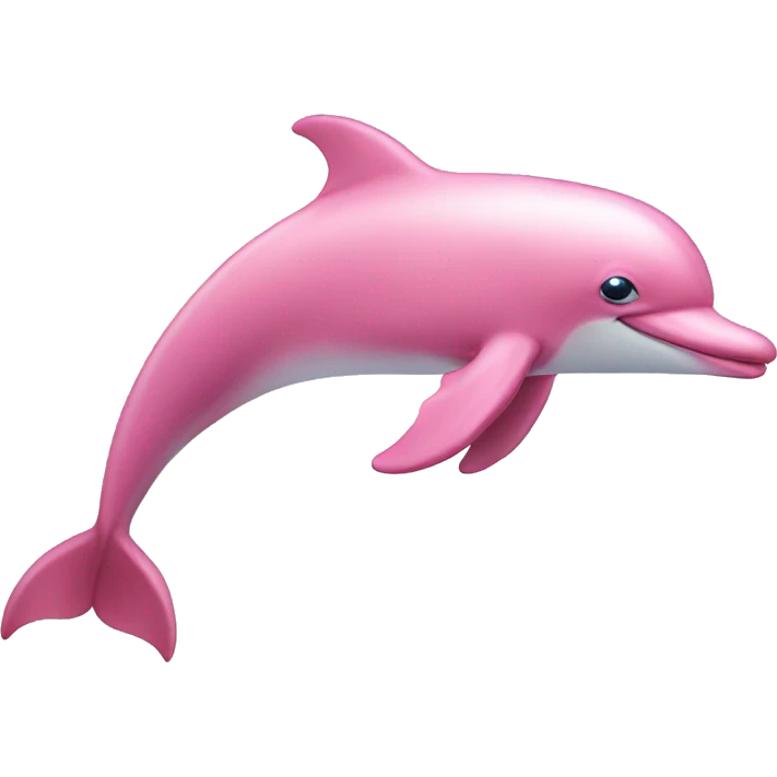 Pink dolphin  emoji