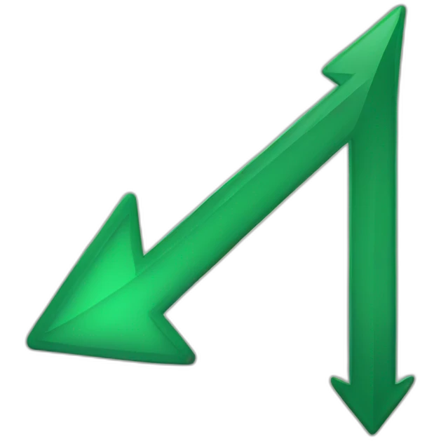 Arrow up emoji