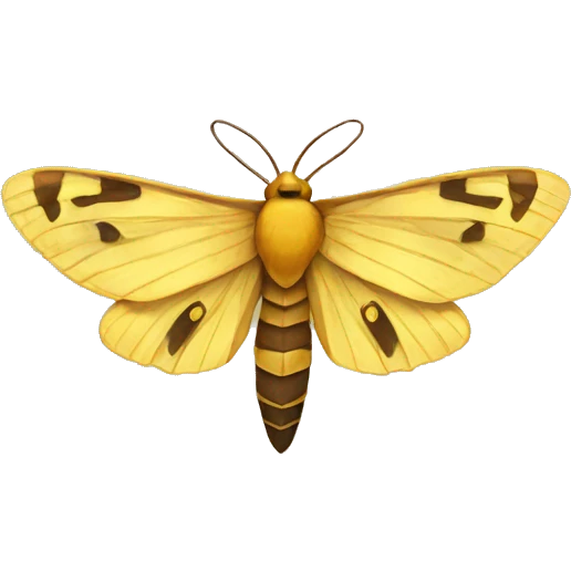 golden sun moth emoji