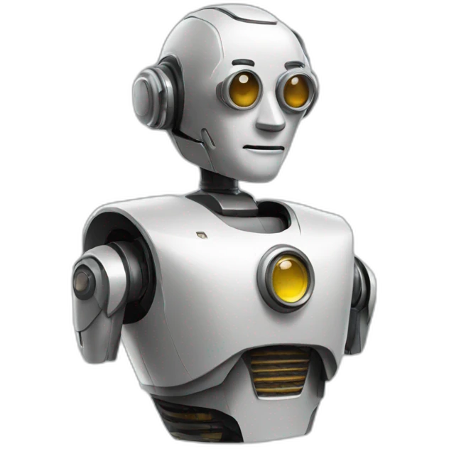 robot aristocrat emoji