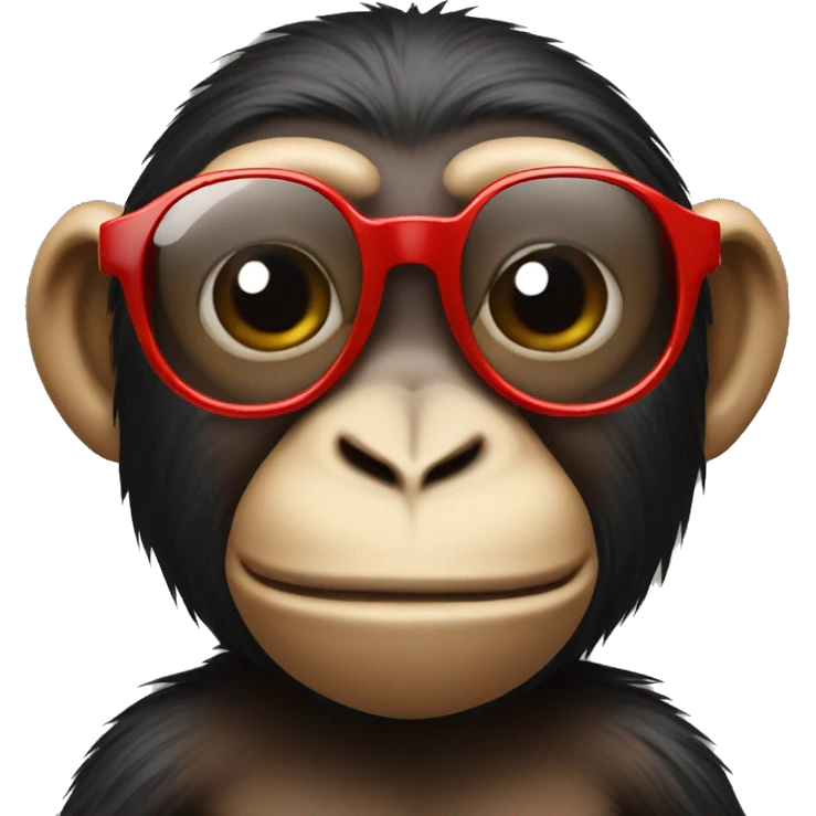 Sunglasses monkey emoji