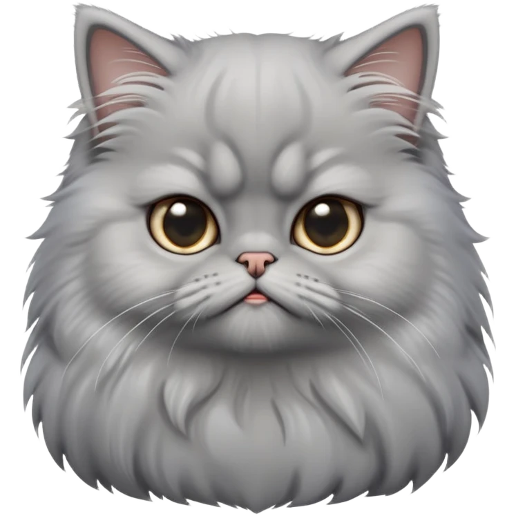 cinematic-grumpy-comical-grey-persian-kitten-portrait-emoji,-head-tilted-playfully-with-an-adorably-awkward-expression,-fluffy-grey-fur-with-soft-silver-undertones,-simplified-yet-hilariously-derpy-features,-highly-detailed,-glowing-with emoji