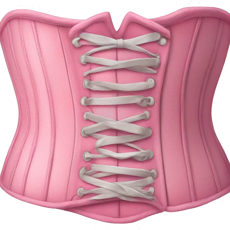 pink corset  emoji