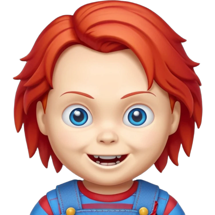 Un emojin de chuky emoji