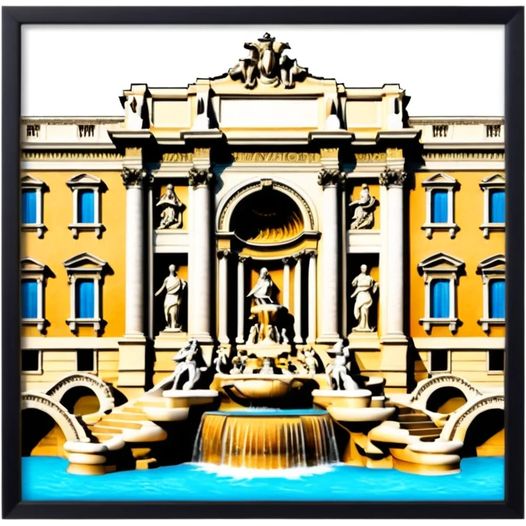 Trevi Fountain emoji