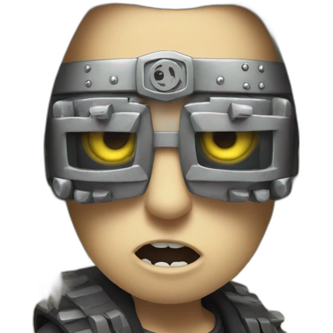 Minion death metal emoji