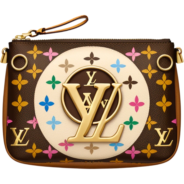 Louis Vuitton pochette emoji