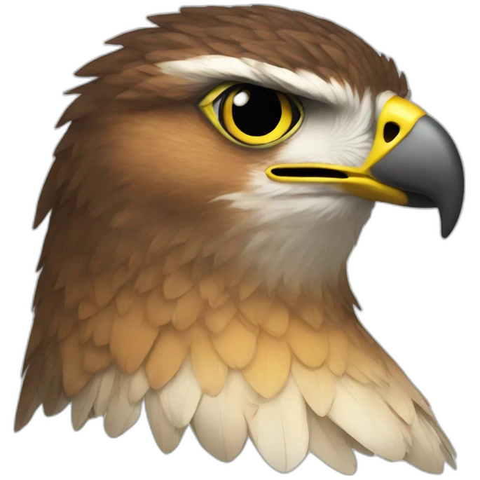 lady hawk emoji
