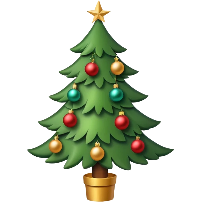 Christmas tree emoji