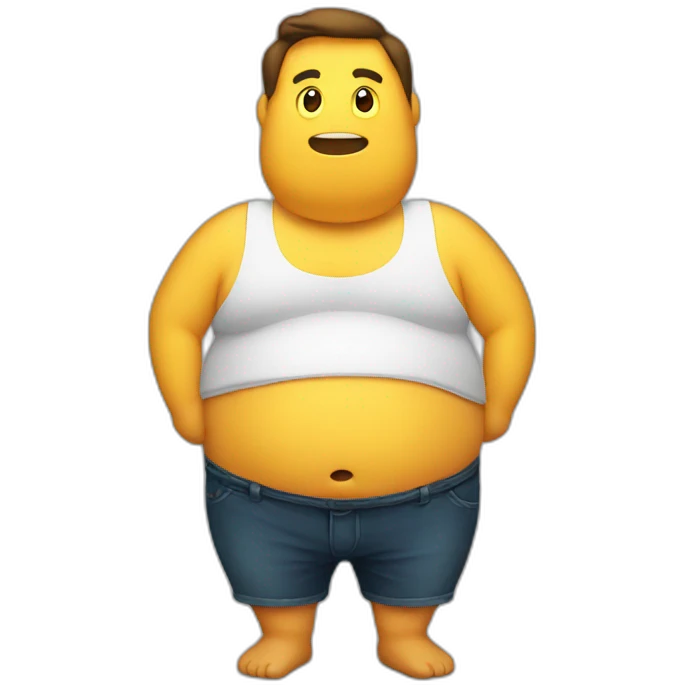 Beer belly emoji