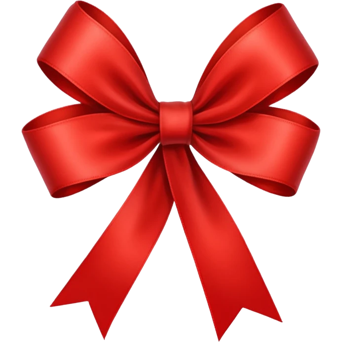 single red ribbon, isolated on white background, high detail, soft natural lighting, no text, no watermark --ar 1:1 --v 6
 emoji