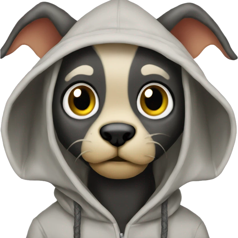 🦦 with a hoodie  emoji