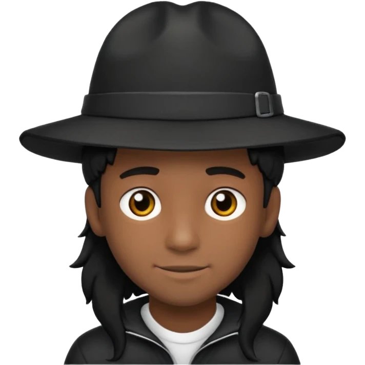 Gere um menino de cabelos preto e boné de lado com feição séria emoji