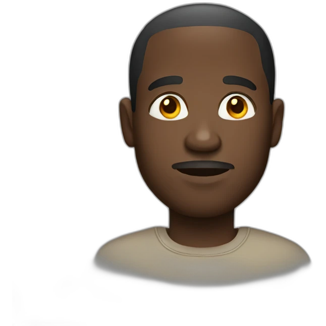 african man emoji