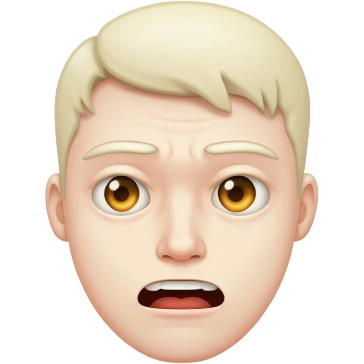 Cringe man emoji