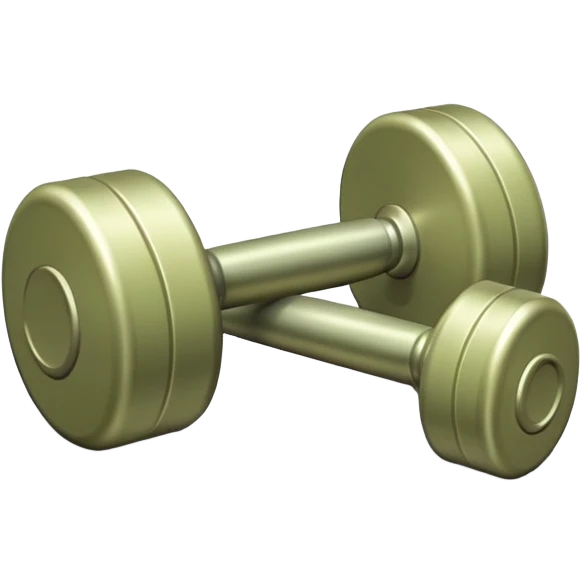 Pale olive weights emoji