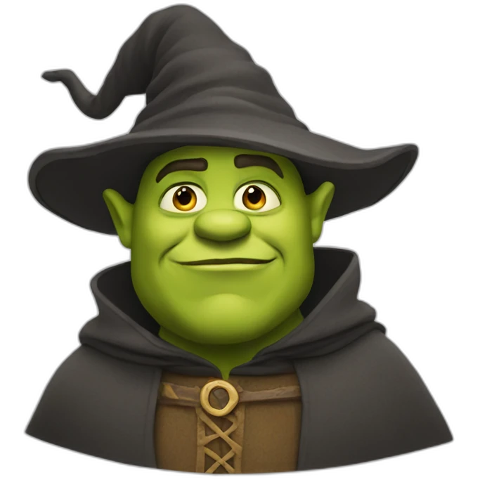 wizard shrek emoji