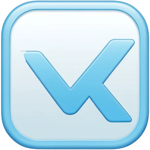 light blue aesthetic check mark emoji