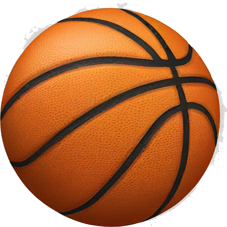 excited basketball ball emoji