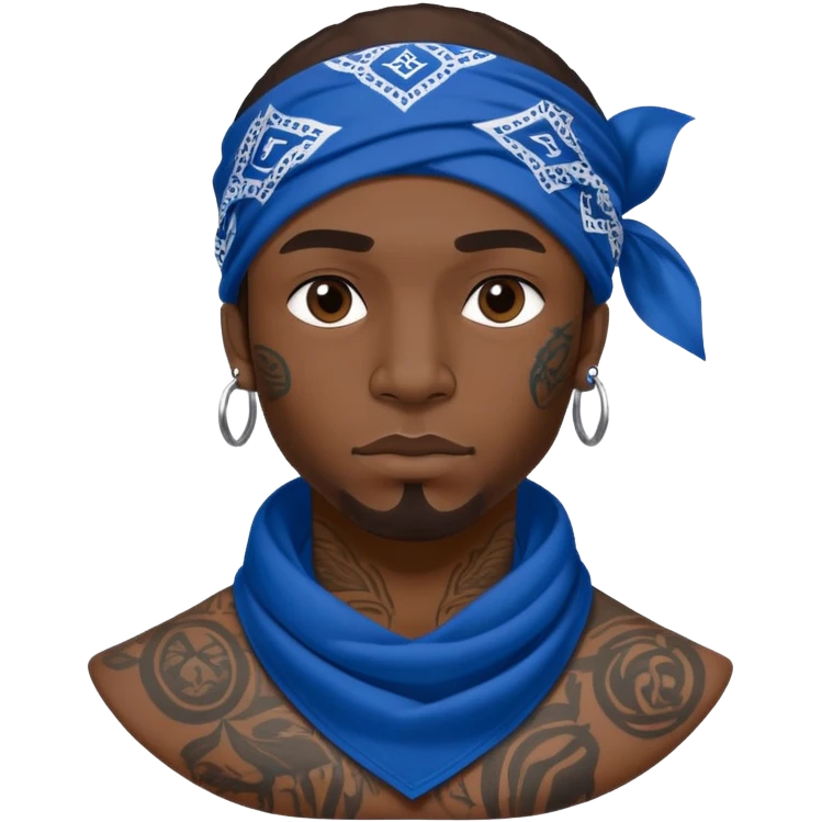 Man of crips band emoji