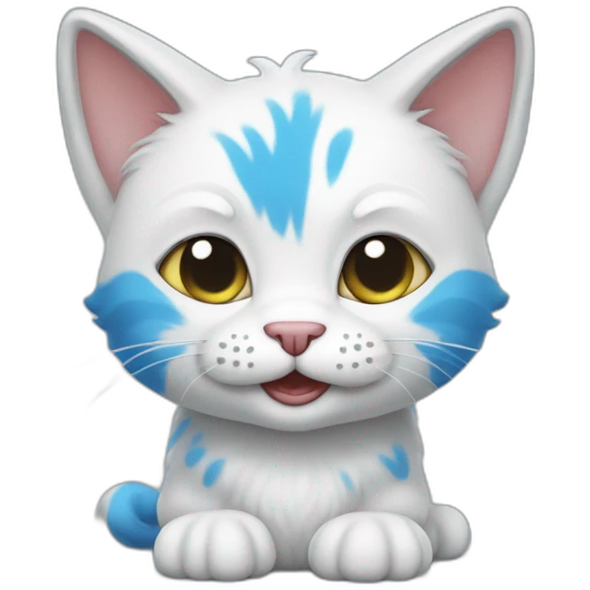 smurf cat emoji