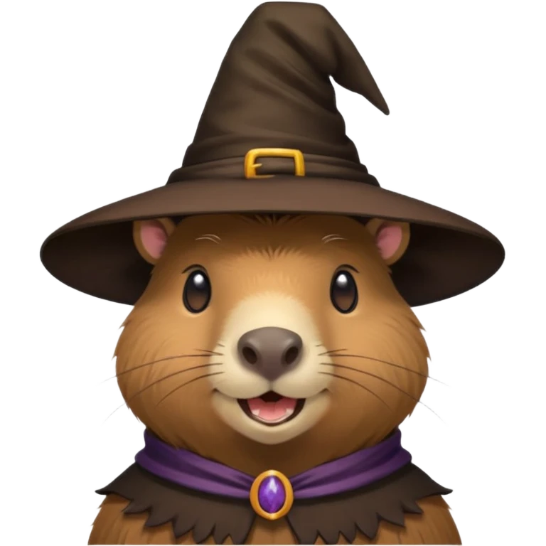 capypara in role witch emoji