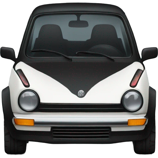 A black vw gti emoji