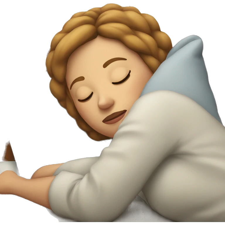Lady napping  emoji