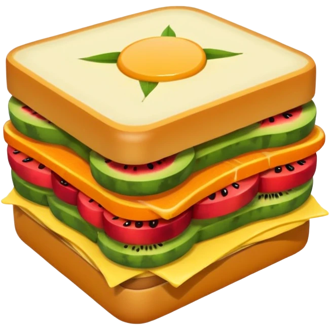 Fruit sando emoji