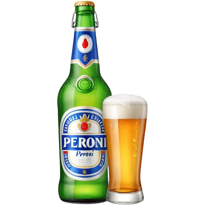 PERONI BOTTLE unbranded emoji