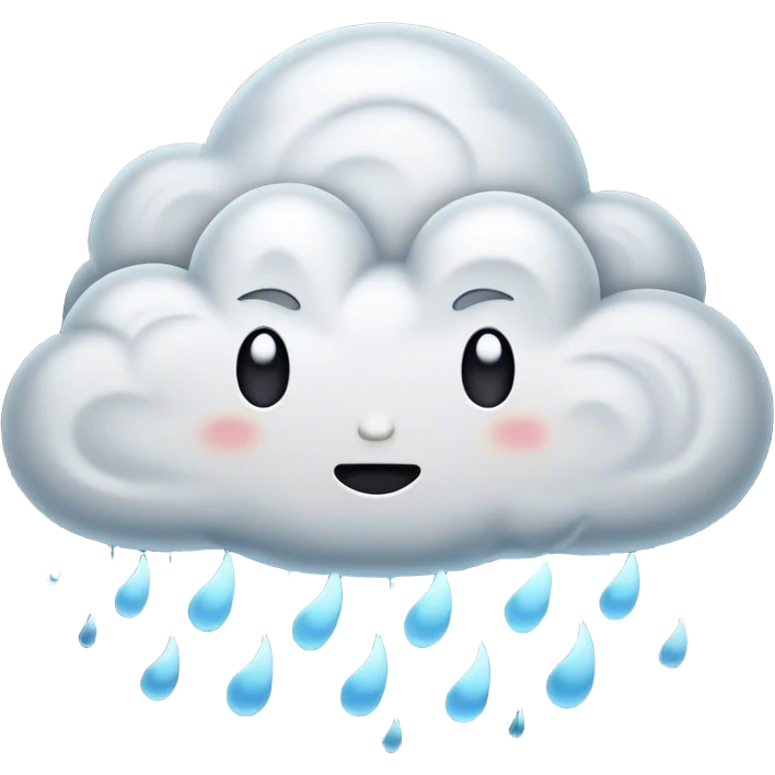 Cinematic Realistic Nimbus Emoji, Dark and foreboding, with thick, heavy clouds swirling ominously in the sky. The clouds are dense with rain, ready to pour down as the atmosphere charges with energy and anticipation. Soft glowing outline, capturing the essence of stormy tension and impending rain in a dense nimbus cloud! emoji