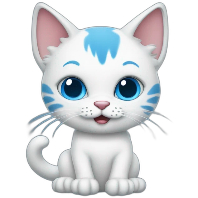 Smurf cat emoji