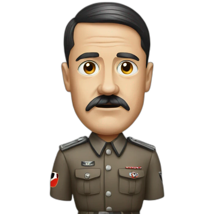 Hitler football emoji