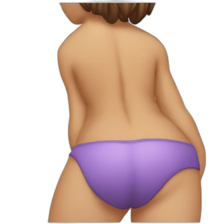 gluteus maximus emoji