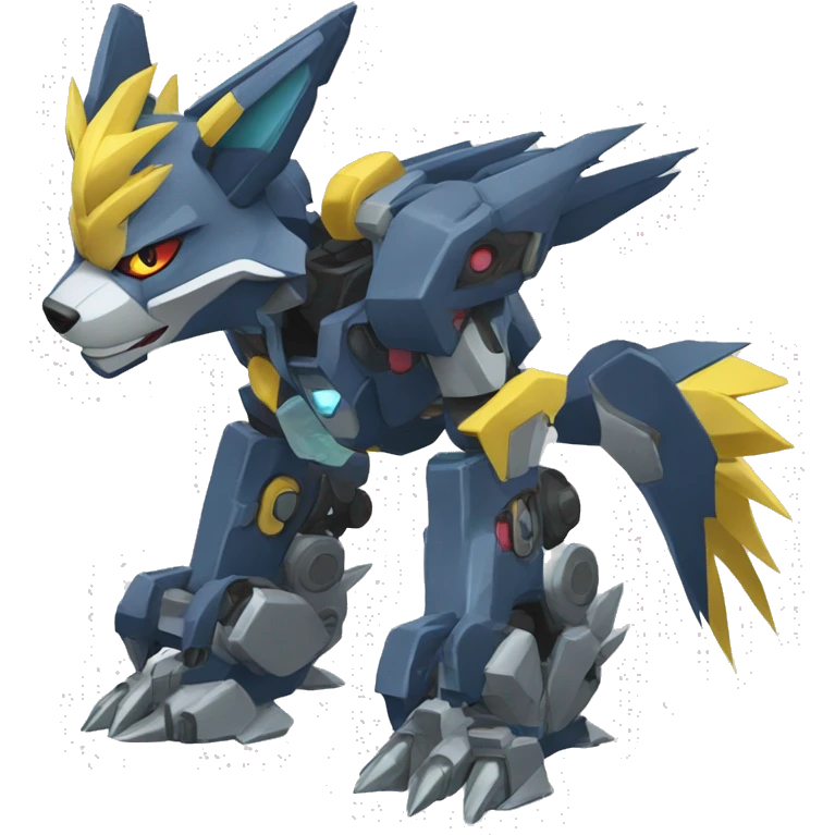 Zeraora-Zoroark-medabot-Mecha emoji