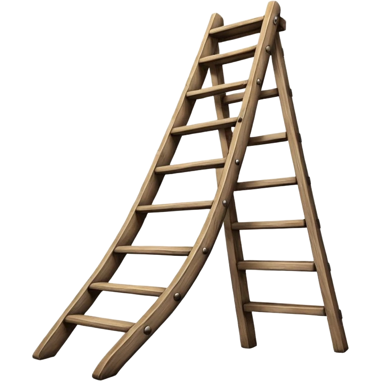 Wooden ladder emoji