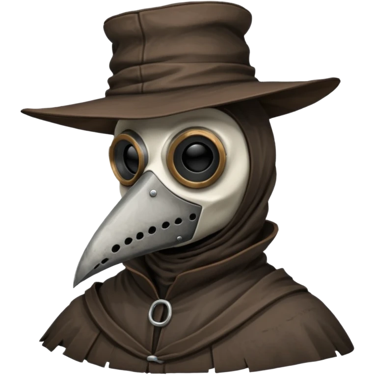 plague doctor head emoji