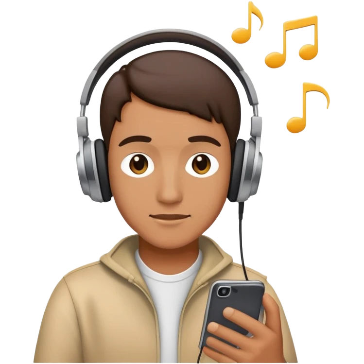 2010 music playlist with headphones and smartphone emoji