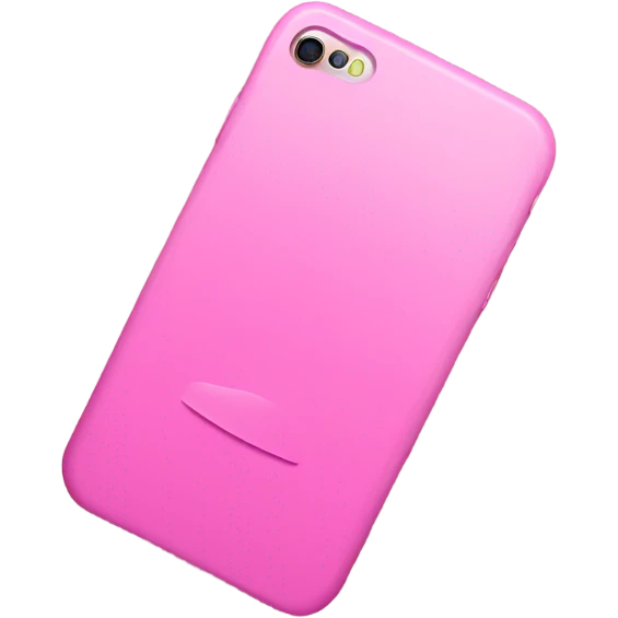 Pink iPhone 16 with nails on it emoji