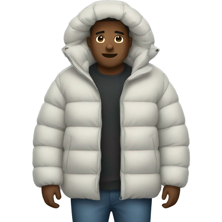 big puffer jacket emoji